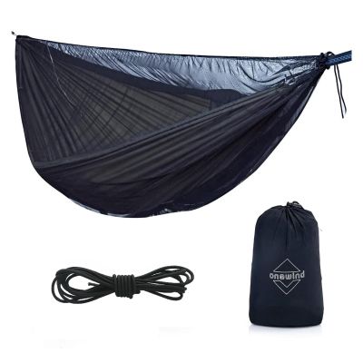 onewind Hammock Mosquito Net, Single & Double Camping Hammock Bug Netting, No See Ums Net 360 Degree Insect Protection, Alternative for Onewind Bottom Entry Hammock