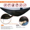 onewind Hammock Mosquito Net, Single & Double Camping Hammock Bug Netting, No See Ums Net 360 Degree Insect Protection, Alternative for Onewind Bottom Entry Hammock view 3