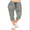ALWAYS Womens Cargo Capri Jogger Sweatpants with Pockets  Super Soft Stretch Lounge Pants, Casual Joggers for Women, Daily Wear & Travel, Space Dye Blue S view 3
