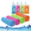 Cooling Towel,Vofler Cool Towels Pack Set Microfiber Chilly Ice Cold Head Band Bandana Neck Wrap (40"x 12") for Athlete Men Women Youth Kids Dogs Yoga Outdoor Golf Running Hiking Sports Camping Travel view 1