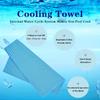 Cooling Towel,Vofler Cool Towels Pack Set Microfiber Chilly Ice Cold Head Band Bandana Neck Wrap (40"x 12") for Athlete Men Women Youth Kids Dogs Yoga Outdoor Golf Running Hiking Sports Camping Travel view 2