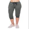 ALWAYS Womens Cargo Capri Jogger Sweatpants with Pockets  Super Soft Stretch Lounge Pants, Casual Joggers for Women, Daily Wear & Travel, Charcoal M view 3