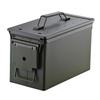 50 Cal Ammo Can Holder Box (Army Green) - Airtight & Watertight Metal Ammo Storage Box w/Hinged Lid, Locking Latch  Ideal Ammo Can Surplus for Firearms, Tactical Gear & Survival Supplies view 1
