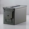 50 Cal Ammo Can Holder Box (Army Green) - Airtight & Watertight Metal Ammo Storage Box w/Hinged Lid, Locking Latch  Ideal Ammo Can Surplus for Firearms, Tactical Gear & Survival Supplies view 2