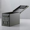 50 Cal Ammo Can Holder Box (Army Green) - Airtight & Watertight Metal Ammo Storage Box w/Hinged Lid, Locking Latch  Ideal Ammo Can Surplus for Firearms, Tactical Gear & Survival Supplies view 3