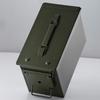 50 Cal Ammo Can Holder Box (Army Green) - Airtight & Watertight Metal Ammo Storage Box w/Hinged Lid, Locking Latch  Ideal Ammo Can Surplus for Firearms, Tactical Gear & Survival Supplies view 4