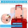 4PCS Foldable Travel Duffel Bag Tote Carry on Luggage Bag Spirit Airlines Personal item Sports Gym Bag Water Resistant Weekender Overnight Bags for Women and Men (Mix Colors) view 3