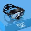 Adult Pano 3 Panoramic View Diving Mask, Tempered Glass Lens Scuba Snorkeling Dive Mask, Premium Swim Goggles with Nose Cover for Snorkeling, Freediving, Swimming (Blue) view 1
