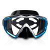 Adult Pano 3 Panoramic View Diving Mask, Tempered Glass Lens Scuba Snorkeling Dive Mask, Premium Swim Goggles with Nose Cover for Snorkeling, Freediving, Swimming (Blue) view 2