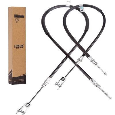 10L0L Golf Cart Brake Cable Set (2Pcs) Fits for Club Car Precedent Replaces Passenger Side & Driver Side for Club Car G&E 2008-up Precedent 103528701,102557501,103528702,102557502