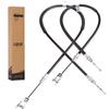 10L0L Golf Cart Brake Cable Set (2Pcs) Fits for Club Car Precedent Replaces Passenger Side & Driver Side for Club Car G&E 2008-up Precedent 103528701,102557501,103528702,102557502 view 1