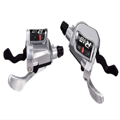 Microshift R10 Trigger Shifter Set, 10-Speed Road, Double, Optical Indicator, Shimano Compatible