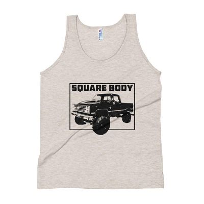 JG Infinite 1987 K10 Silverado Square Body Truck Unisex Tank Top