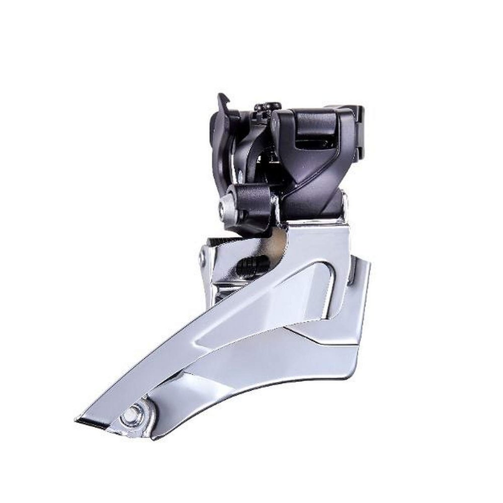 microSHIFT | Advent Front Derailleur | 9-Speed Double | 44-48T Max | 31.8/34.9mm Band Clamp