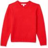 Amazon Essentials Men's Long-Sleeve Soft Touch V-Neck Sweater, Red, Large view 1