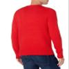 Amazon Essentials Men's Long-Sleeve Soft Touch V-Neck Sweater, Red, Large view 3