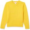 Amazon Essentials Men's Long-Sleeve Soft Touch V-Neck Sweater, Yellow, Medium view 1