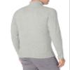 Amazon Essentials Men's Long-Sleeve Soft Touch Cotton Blend Turtleneck Sweater, Light Grey, Large view 3
