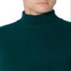 Amazon Essentials Men's Long-Sleeve Soft Touch Cotton Blend Turtleneck Sweater, Forest Green, X-Small view 4
