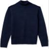 Amazon Essentials Men's Long-Sleeve Soft Touch Cotton Blend Turtleneck Sweater, Navy, Medium view 1