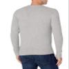 Amazon Essentials Men's Long-Sleeve Soft Touch V-Neck Sweater, Light Grey, Large view 3