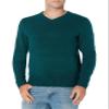 Amazon Essentials Men's Long-Sleeve Soft Touch V-Neck Sweater, Forest Green, X-Large view 1