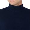 Amazon Essentials Men's Long-Sleeve Soft Touch Mockneck Sweater, -Navy, XX-Large view 4