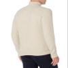 Amazon Essentials Men's Long-Sleeve Soft Touch Cotton Blend Turtleneck Sweater, Off-white, Small view 3