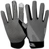 FakeFace Unisex Adult Cycling Gloves, Summer UV Protection, Touchscreen, Anti-Slip, Breathable, Light Grey view 1