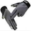 FakeFace Unisex Adult Cycling Gloves, Summer UV Protection, Touchscreen, Anti-Slip, Breathable, Light Grey view 3