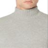 Amazon Essentials Men's Long-Sleeve Soft Touch Cotton Blend Turtleneck Sweater, Light Grey, Medium view 4