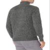 Amazon Essentials Men's Long-Sleeve Soft Touch Quarter-Zip Sweater, Charcoal Marl, Small view 3