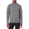 Amazon Essentials Men's Long-Sleeve Soft Touch Cotton Blend Turtleneck Sweater, Charcoal Marl, Large view 1
