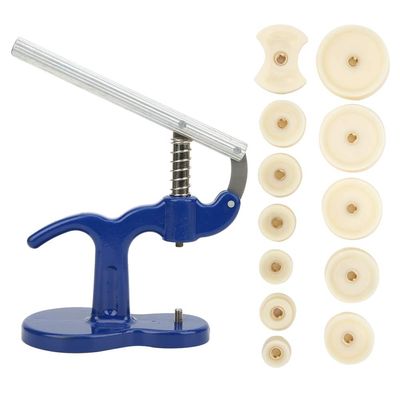 13pcs professional Watch Case Press Watch Press Tool Set Back Case Closer Watch Repair Tool Alloy Watch Press Tool With 12pcs Dies for Repair Watch, Press Glass Mirror, Back Cover