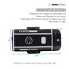 MOMODESIGN Bike HL03 Front Light, 350 Lumens Double LED Ultra Bright Headlight, Narrow/Wide Zoom, Night Vision Safety, USB Rechargeable, Universal Fit view 4