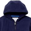 Amazon Essentials Boys' Polar Fleece Full-Zip Hooded Jacket, Navy, Small view 2