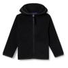 Amazon Essentials Boys' Polar Fleece Full-Zip Hooded Jacket, Black, XX-Large view 1