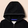 Amazon Essentials Boys' Polar Fleece Full-Zip Hooded Jacket, Black, XX-Large view 4