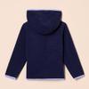 Amazon Essentials Toddler Girls' Polar Fleece Full-Zip Hooded Lightweight Jacket, Navy, 4T view 3