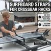 Ho Stevie! Surfboard Tie Down Straps (Pair) for Roof Rack Crossbars - Easy to Use - 'No Scratch' Silicone Buckle Covers Prevent Damage view 3