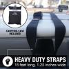 Ho Stevie! Surfboard Tie Down Straps (Pair) for Roof Rack Crossbars - Easy to Use - 'No Scratch' Silicone Buckle Covers Prevent Damage view 4