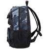 Eastsport Travel Skateboard Backpack Double Strap Laptop Bag Multi-Sport Design for Men and Women, Camo Black view 3