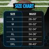 Sports Unlimited Elite Flex Integrated Adult Football Pants, Men's Football Pants with Pads, Black view 2