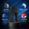 Sports Unlimited Elite Flex Integrated Adult Football Pants, Men's Football Pants with Pads, Black view 3