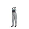Orvis Clearwater Chest Waders for Women - Waterproof Fly Fishing Waders with Neoprene Booties, External Storage Pocket, Stone - L/Regular view 2