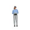 Orvis Clearwater Chest Waders for Women - Waterproof Fly Fishing Waders with Neoprene Booties, External Storage Pocket, Stone - L/Regular view 4