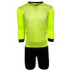 Just 4 Kicks Goalkeeper Jersey Long Sleeve Padded Goalie Shirt and Short, Kids and Adults (3 Available) Orange, Neon and Blue (Small, Neon) view 1