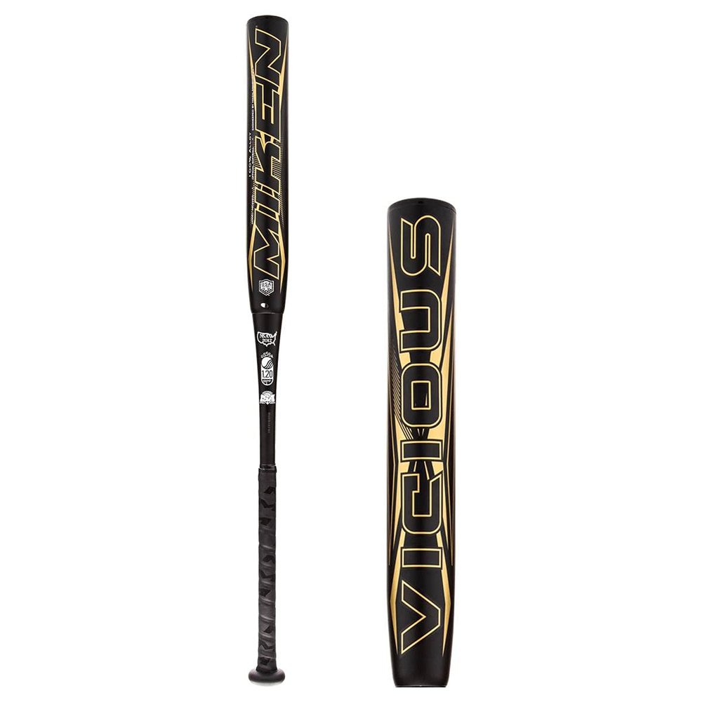 Miken Vicious 13" Maxload Dual Stamp Slow Pitch Softball Bat: MPAV 34" 26 oz.