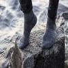 281Z Military Cotton Micro Crew Boot Socks - Cushioned Sole - Moisture Wicking - Odor Resistant - Hiking Trekking Outdoor (Dark Grey Medium 2 Pairs) view 2
