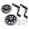 1 Set Kids Bike Training Wheels Flashing Mute Bike Wheel with Bracket Stand Holder Kid Bicycle Accessories Glow Accessories s Child Stroller Stable Wheel view 1